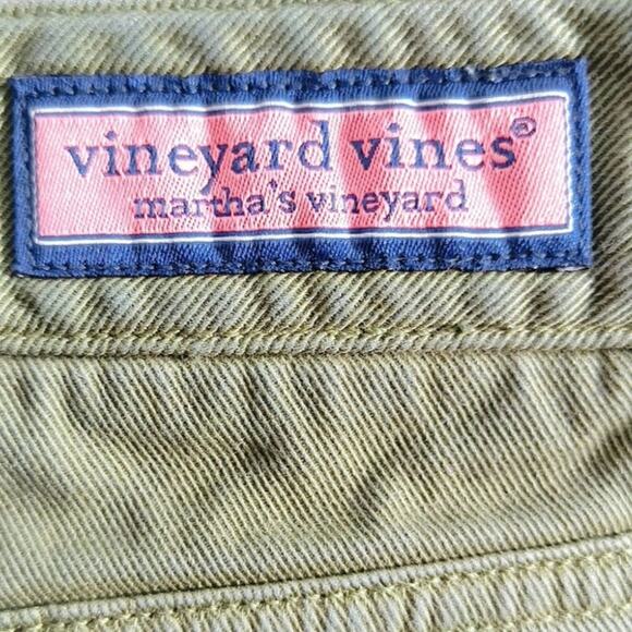 Vineyard Vines Pants Men's Size 30 x 32  Green Straight Leg Denim Casual - Picture 2 of 14